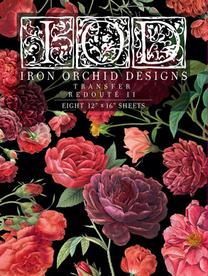 Iron Orchid Designs Transfer Redoute II 12x16 Pad