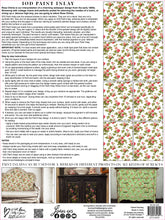 Load image into Gallery viewer, Rose Chintz IOD Paint Inlay 12&quot;x16&quot; Pad
