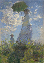 Load image into Gallery viewer, Lady with a Parasol- Mint by Michelle Decoupage Paper
