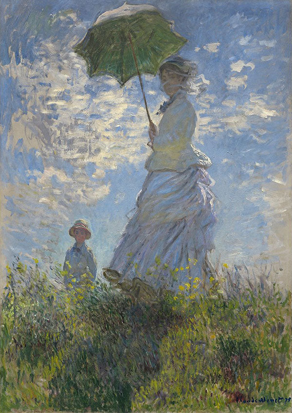 Lady with a Parasol- Mint by Michelle Decoupage Paper