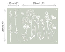 Load image into Gallery viewer, Meadow Flowers Stencil - Annie Sloan
