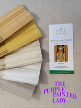 Load image into Gallery viewer, Mustard Nouveau - Mint by Michelle Decoupage Paper
