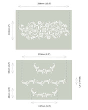 Load image into Gallery viewer, Paisley Floral Garland Stencil - Annie Sloan
