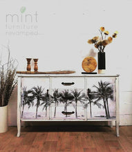 Load image into Gallery viewer, Palm Trees - Mint by Michelle Decoupage Paper
