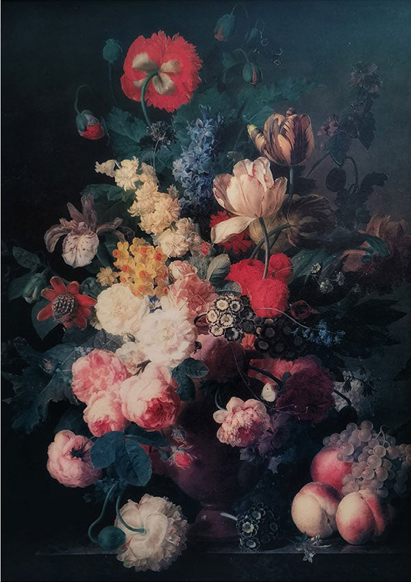 Renaissance Flowers- Mint by Michelle Decoupage Paper