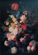 Renaissance Flowers- Mint by Michelle Decoupage Paper