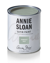 Load image into Gallery viewer, Pemberley Blue Annie Sloan Satin Paint (750mL)
