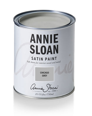 Chicago Grey Annie Sloan Satin Paint (750mL)  