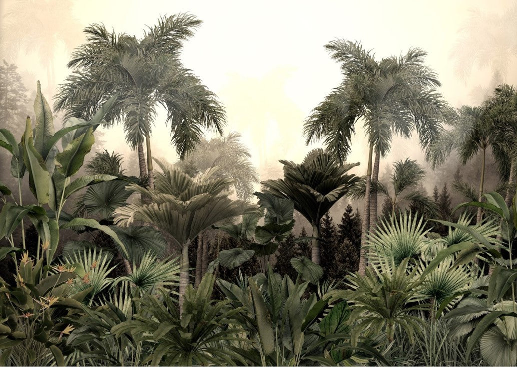 The Tropics - Mint by Michelle Decoupage Paper