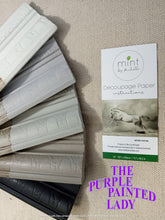 Load image into Gallery viewer, White Horse - Mint by Michelle Decoupage Paper
