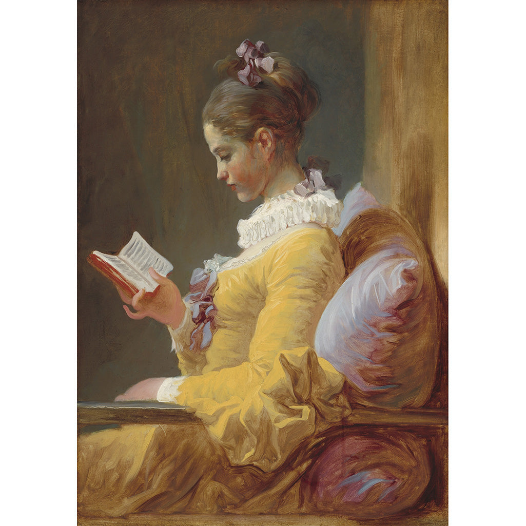 Young Girl Reading - Mint by Michelle Decoupage Paper