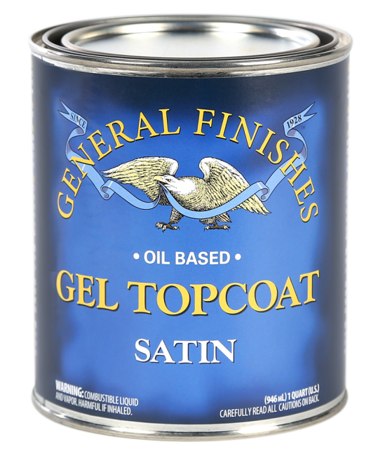 General Finishes Oil Based Gel Topcoat - SATIN