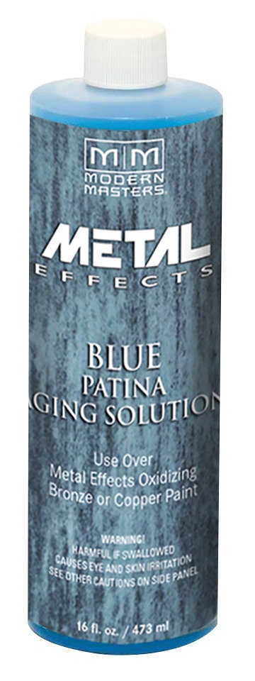 Modern Masters Metal Effects Blue Patina Aging Solution