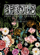 Load image into Gallery viewer, Iron Orchid Designs Wander Decor Transfer (pad of 4 - 12&quot;x16&quot; sheets)
