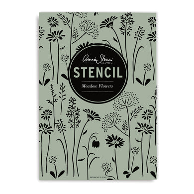 Annie Sloan Meadow Flowers Stencil