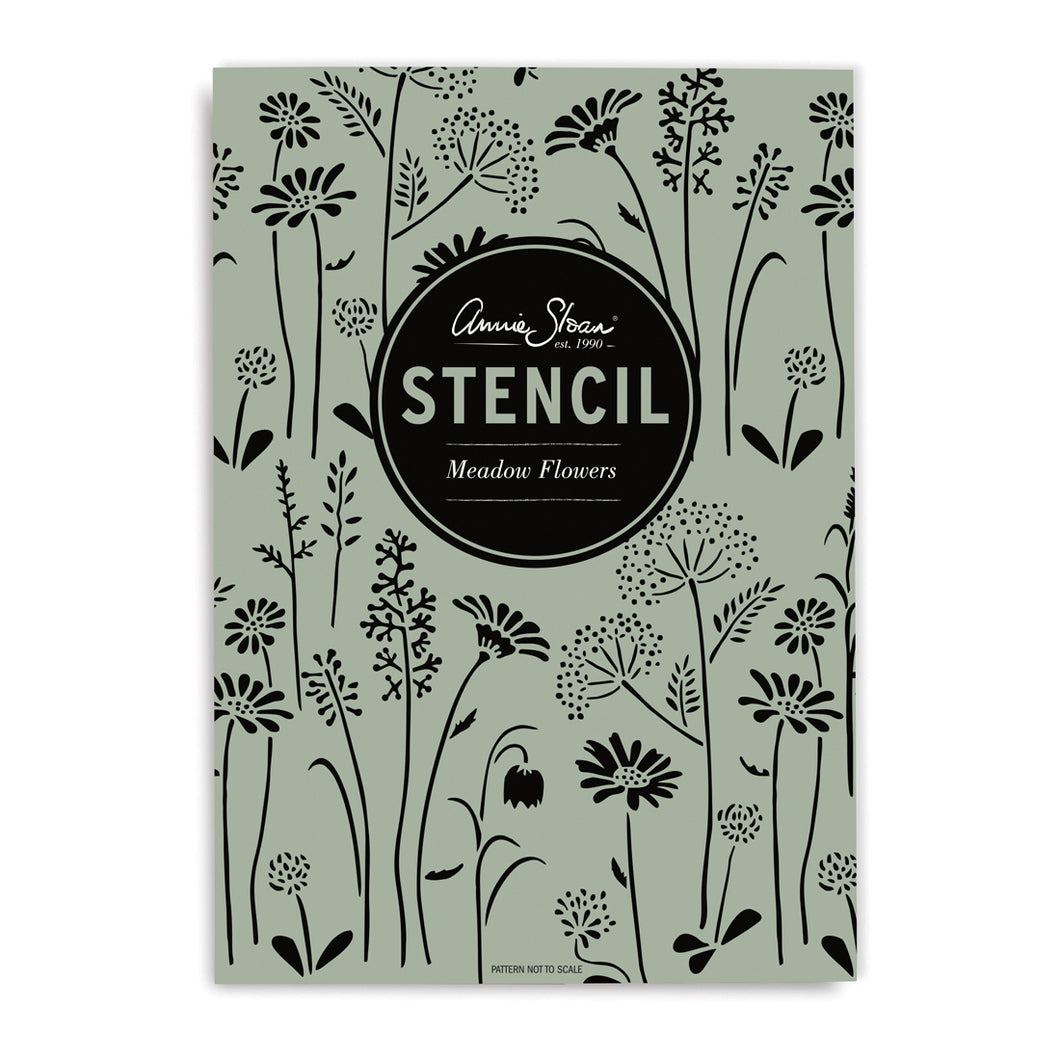 Annie Sloan Meadow Flowers Stencil