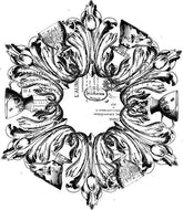 Iron Orchid Designs Décor Transfers Medallion
