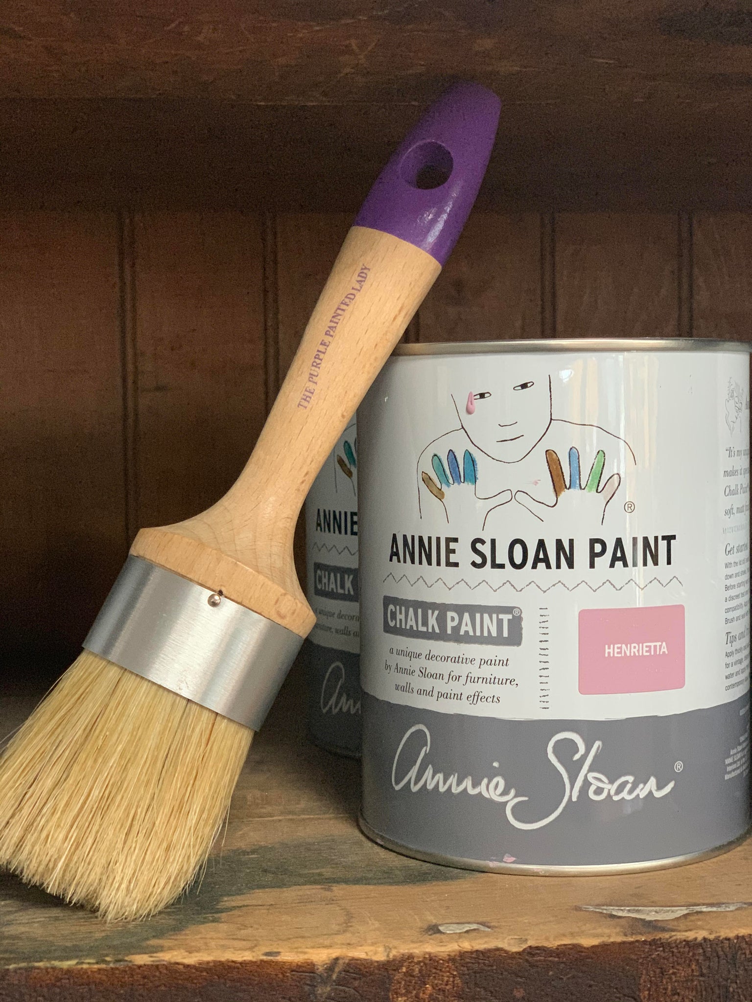 The Perfect Paint Brush – The Purple Painted Lady